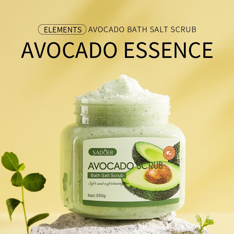 SADOER Fruit Bath Salt Body Scrub Brightening Anti-Acne| Body Scrub