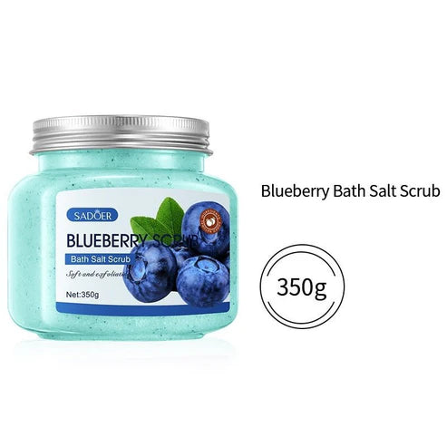SADOER Fruit Bath Salt Body Scrub Brightening Anti-Acne| Body Scrub