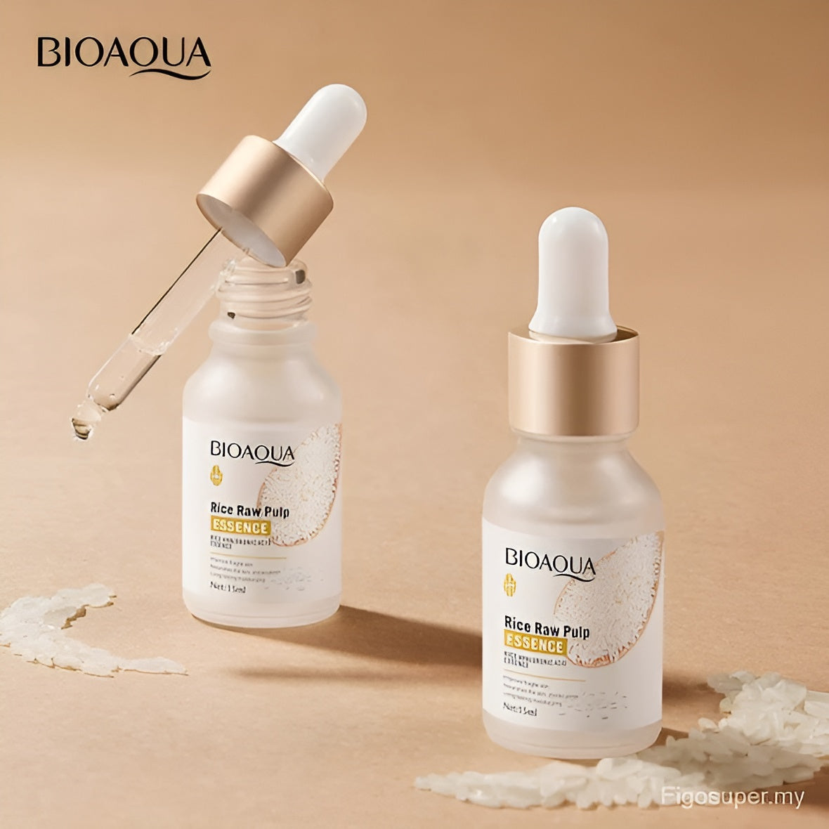 BIOAQUA Set of 6 Rice Raw Pulp Skin Whitening Series| Skin Whitening cream