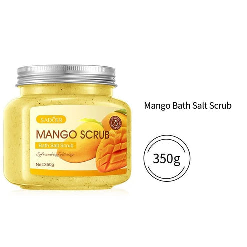 SADOER Fruit Bath Salt Body Scrub Brightening Anti-Acne| Body Scrub