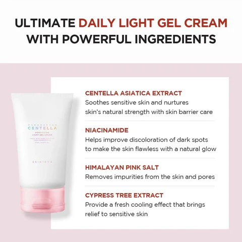 SKIN1004 - Madagascar Centella Poremizing Light Gel Cream 75 ml (Original)