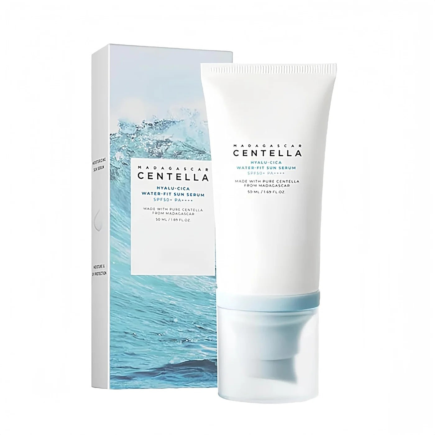 Skin1004 Madagascar Centella Hyalu-Cica Water-Fit Sun Serum SPF 50+ 50ml (Original)