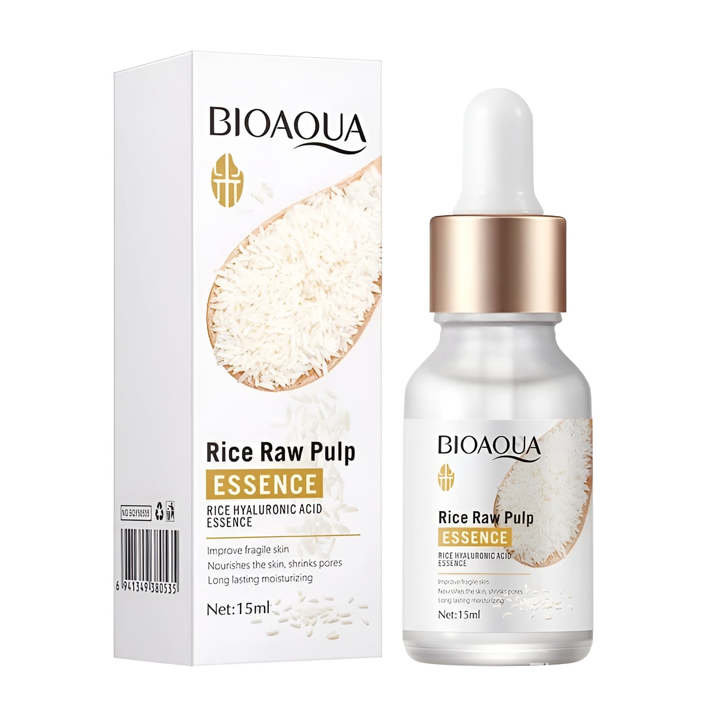 BIOAQUA Set of 6 Rice Raw Pulp Skin Whitening Series| Skin Whitening cream