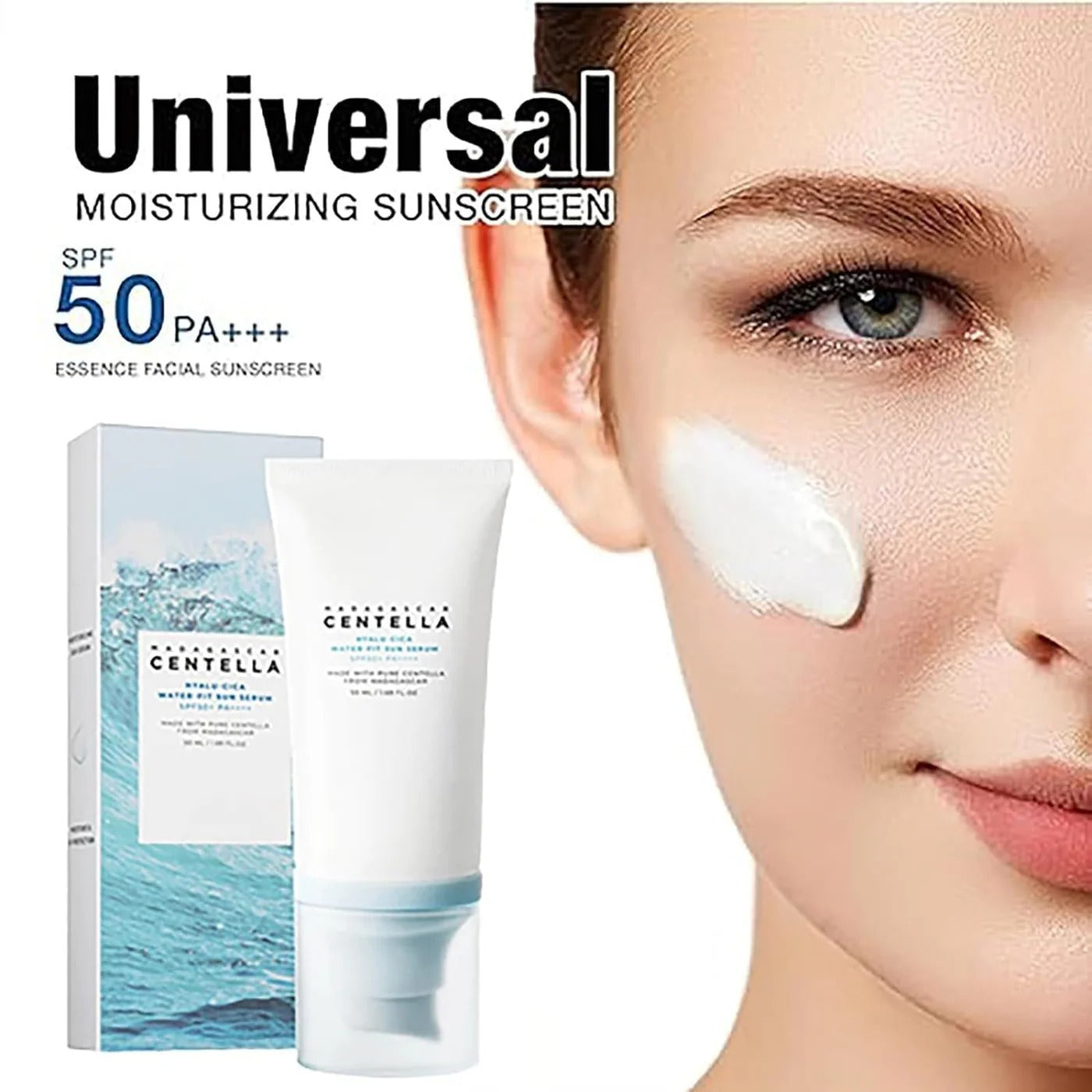 Skin1004 Madagascar Centella Hyalu-Cica Water-Fit Sun Serum SPF 50+ 50ml (Original)