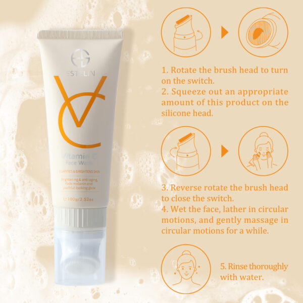 Estelin Vitamin C Face Wash 100g (Original)