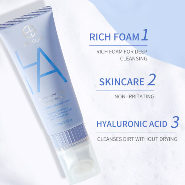 ESTELIN Hyaluronic Acid Hydrating Face Wash 100g (Original)