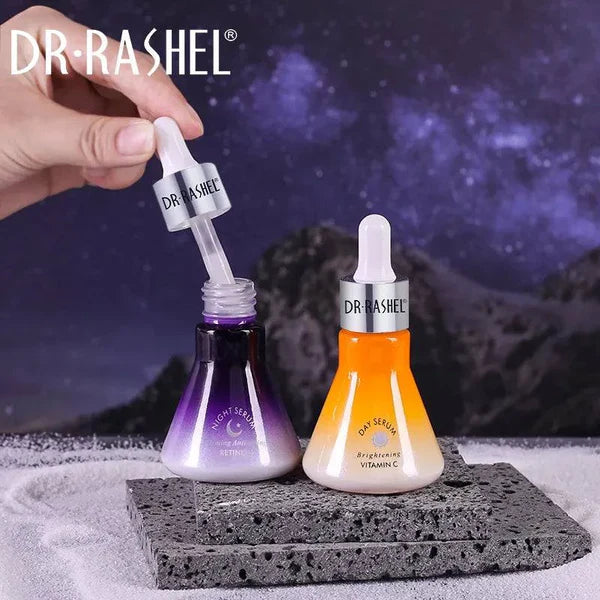 Dr.Rashel Vitamin C & Rentinol Day & Night Face Serum 30ml (Orginal)