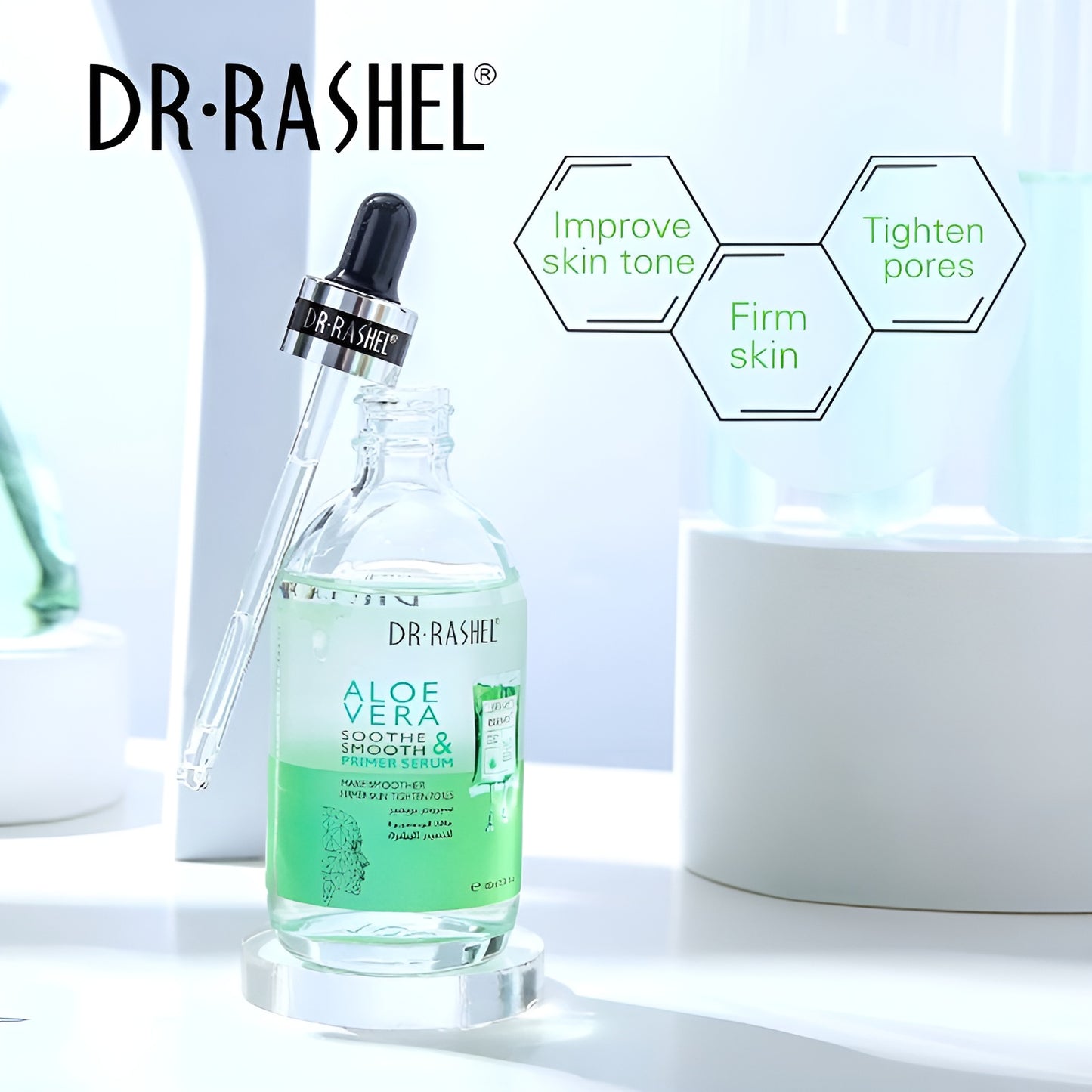 Dr.Rashel Aloe Vera Soothie and smooth primer Serum, 100ml