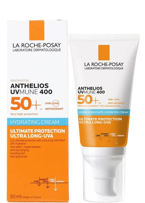 La Roche-Posay Anthelios UVMune 400 Hydrating Cream SPF50+ For Sensitive Skin 50ML (Original)