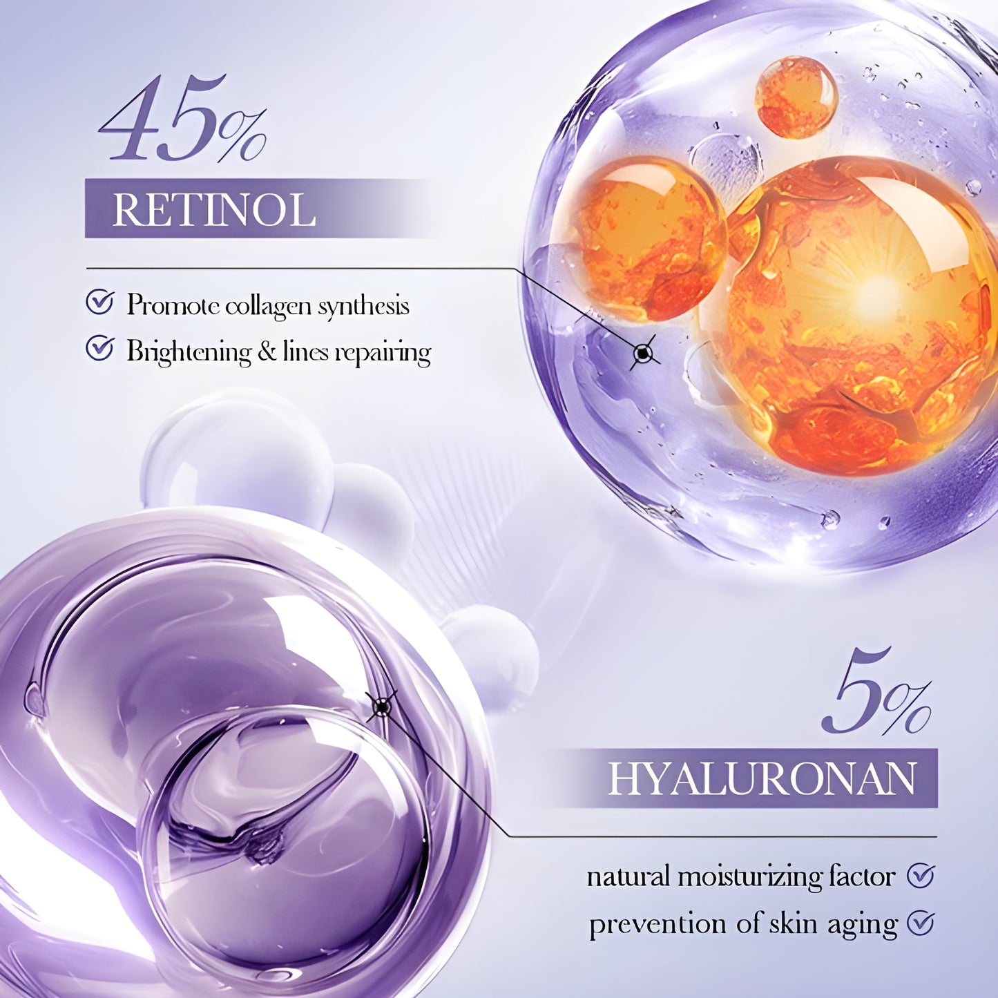 Bioaqua - Retinol Skin Set (Original) | Anti Ageing Treatment | Anti Wrinkle Treatment