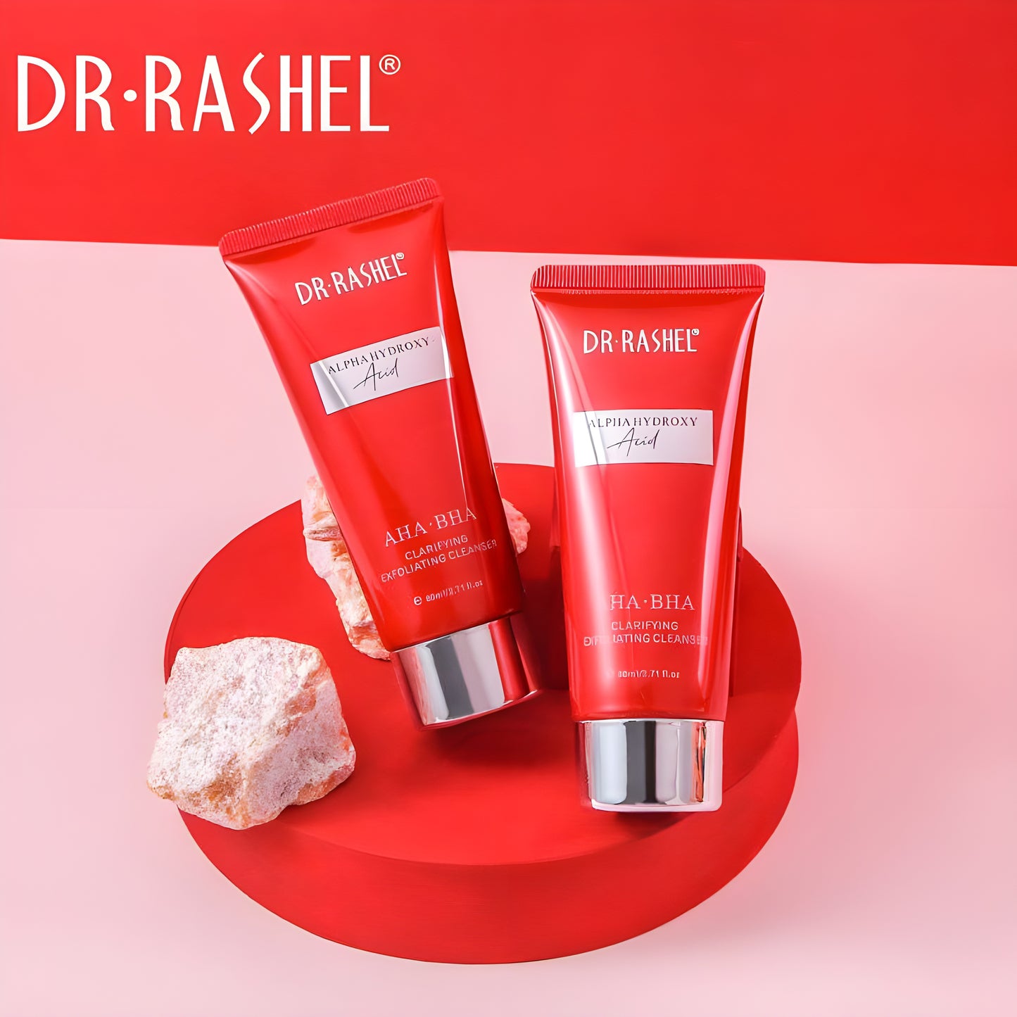 DR RASHEL AHA BHA Clarifying Exfoliating Facial Cleanser 80ml Face Wash| Face Wash | Face Cleanser