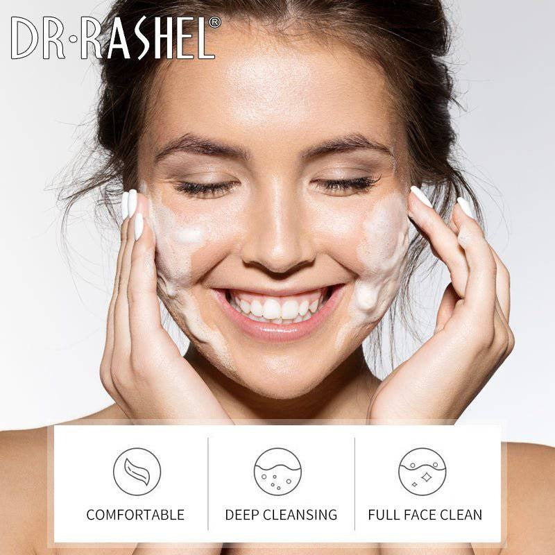 DR RASHEL Hyaluronic Acid Moisturizing and Smooth Face Wash, 100g (Original)