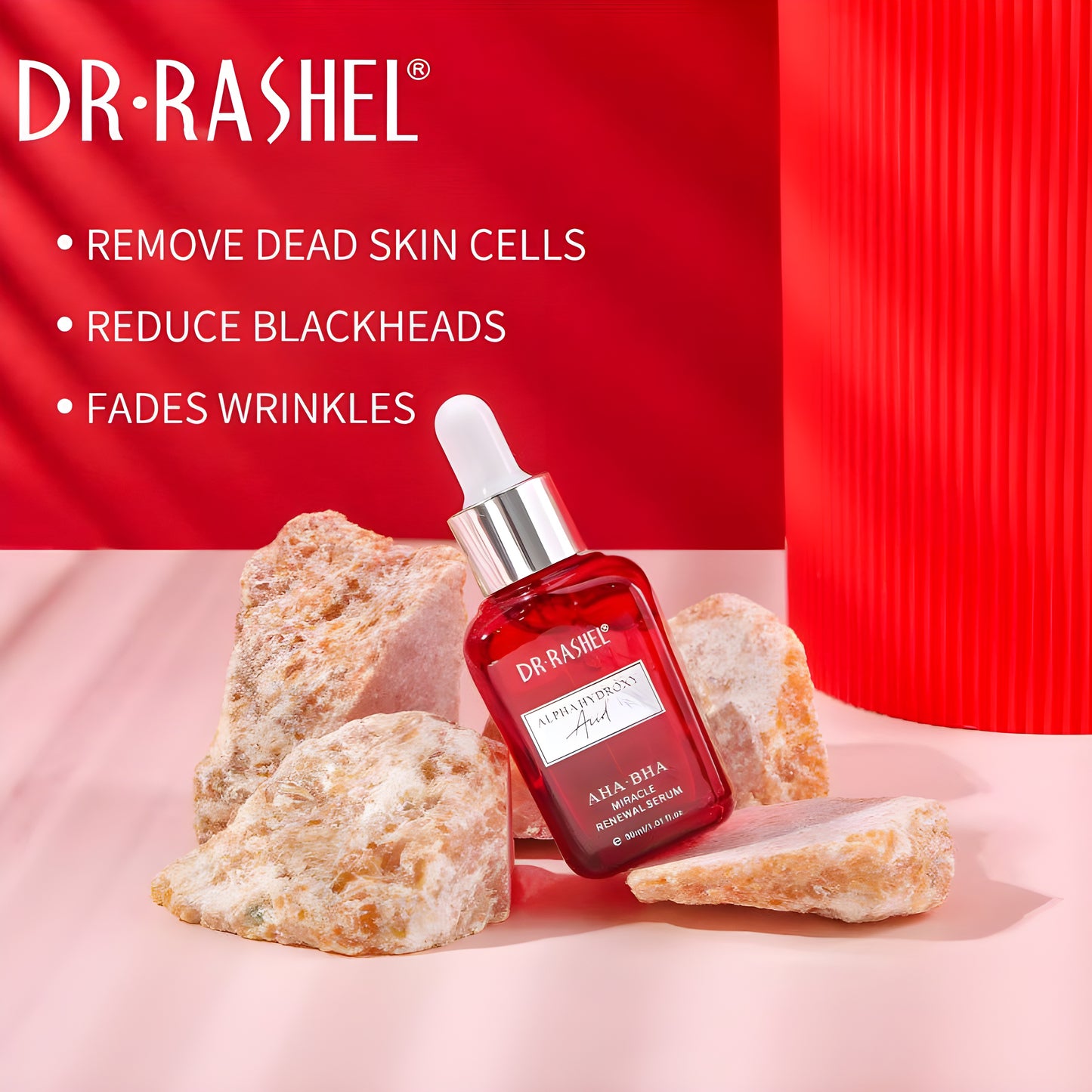 DR RASHEL Skin Care AHA BHA Miracle Renewal Rejuvenation Face Serum 30ml| Face Serum | Serum