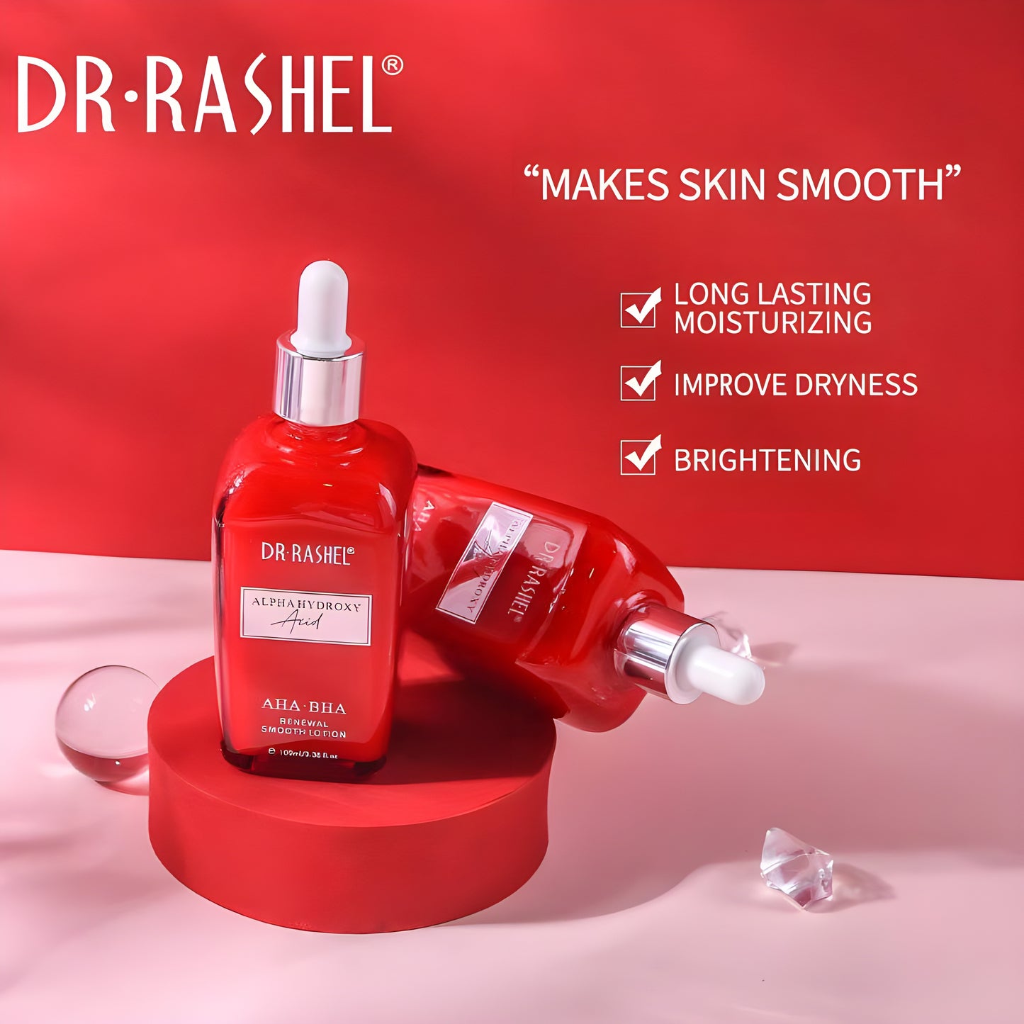 DR RASHEL Skin Care Product AHA BHA Renewal Smooth Facial Lotion 100ml | Facial Lotion | Lotion