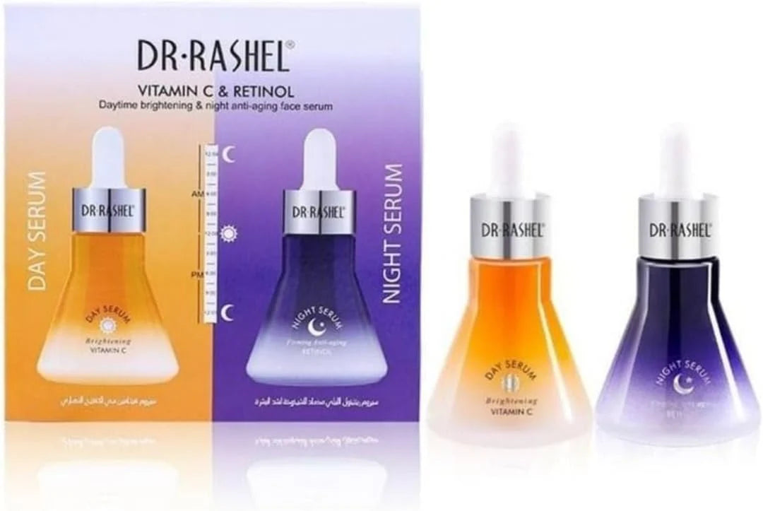 Dr.Rashel Vitamin C & Rentinol Day & Night Face Serum 30ml (Orginal)