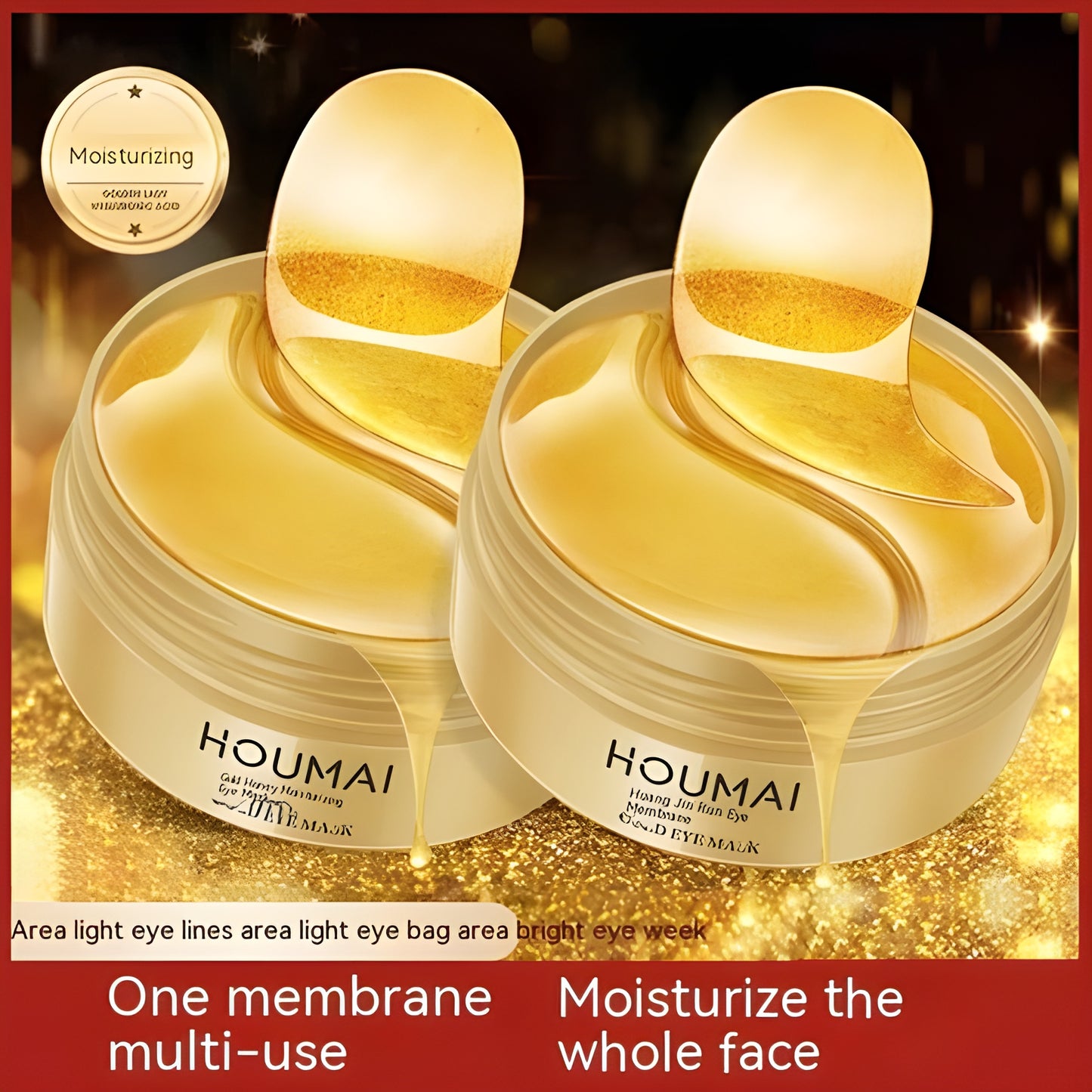 Houmai Lady 24k Golden Eye Mask Care Moisturizing Skin Care| Eye Mask