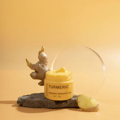 Turmeric Essential Oil Skin Care Set| Turmeric Cream| Turmeric Oil