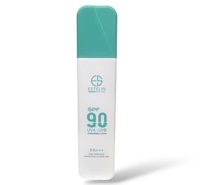 Estelin Super Moisturizing Sunscreen Lotion SPF 90 120ML (Original)