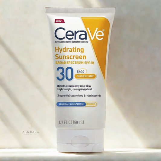 Cera-Ve Hydrating Sunscreen SPF 30 Face Sheer Tint 50ML (Original)
