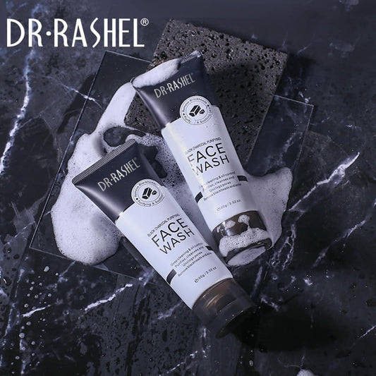 Dr. Rashel Black Charcoal Purifying Face Wash, 100g (Original)