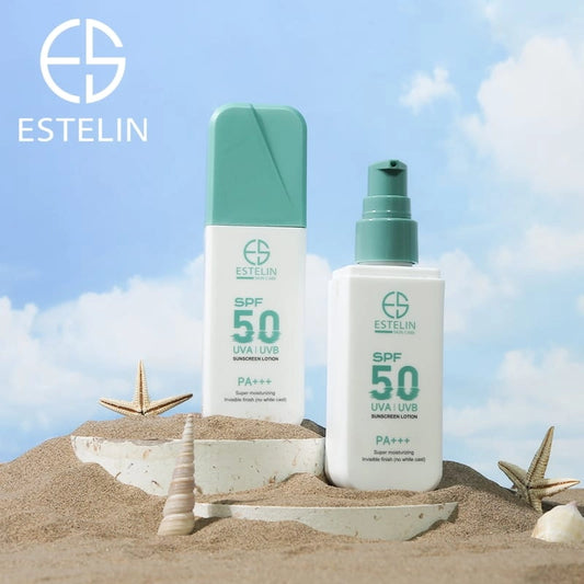 Estelin Super Moisturizing Sunscreen Lotion SPF 50  75G (Original)