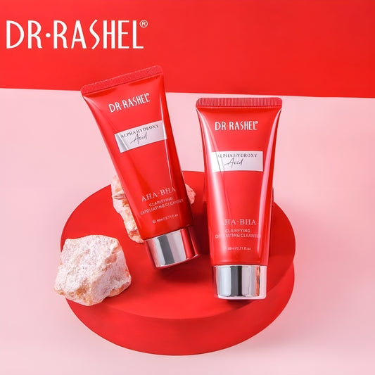 DR RASHEL AHA BHA Clarifying Exfoliating Facial Cleanser 80ml Face Wash| Face Wash | Face Cleanser