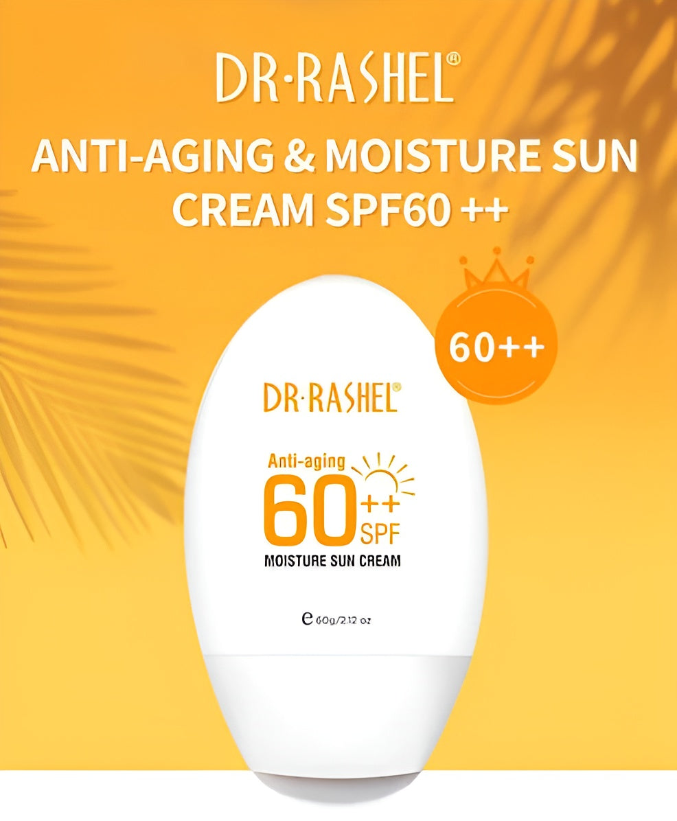 Dr.Rashel Anti-Aging & Moisture Sun Cream SPF 60+ 60ML (Original)