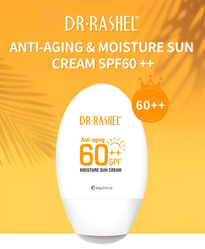 Dr.Rashel Anti-Aging & Moisture Sun Cream SPF 60+ 60ML (Original)