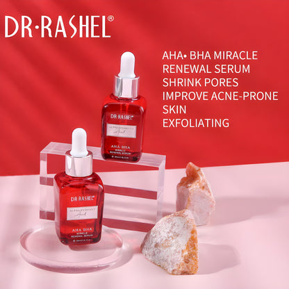 DR RASHEL Skin Care AHA BHA Miracle Renewal Rejuvenation Face Serum 30ml| Face Serum | Serum