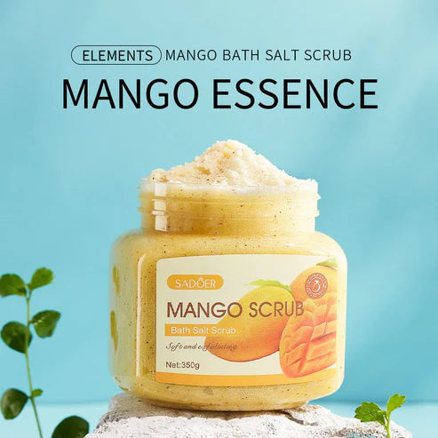 SADOER Fruit Bath Salt Body Scrub Brightening Anti-Acne| Body Scrub