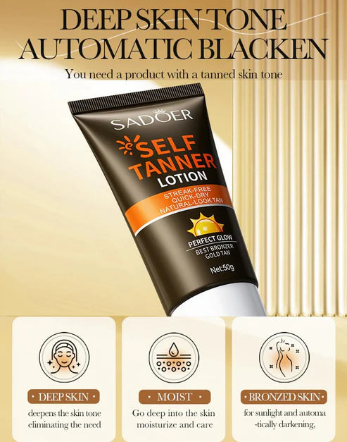 Sadoer - Self Tanner Lotion| Tan Lotion| Lotion