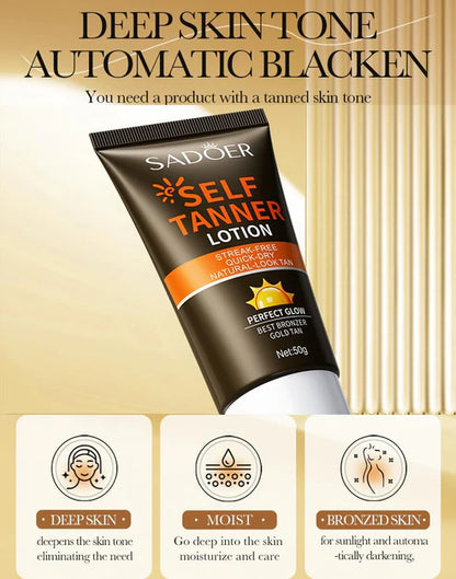 Sadoer - Self Tanner Lotion| Tan Lotion| Lotion